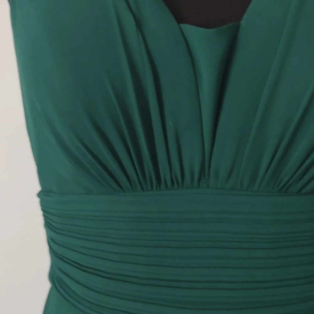 Ever Pretty  Maxi dress Prom Bridesmaid Party V Neck Empire Waist Chiffon Sz 10 - Picture 4 of 10